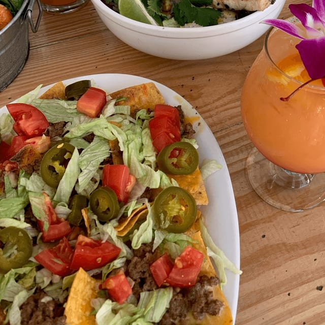 Chicken Nachos.