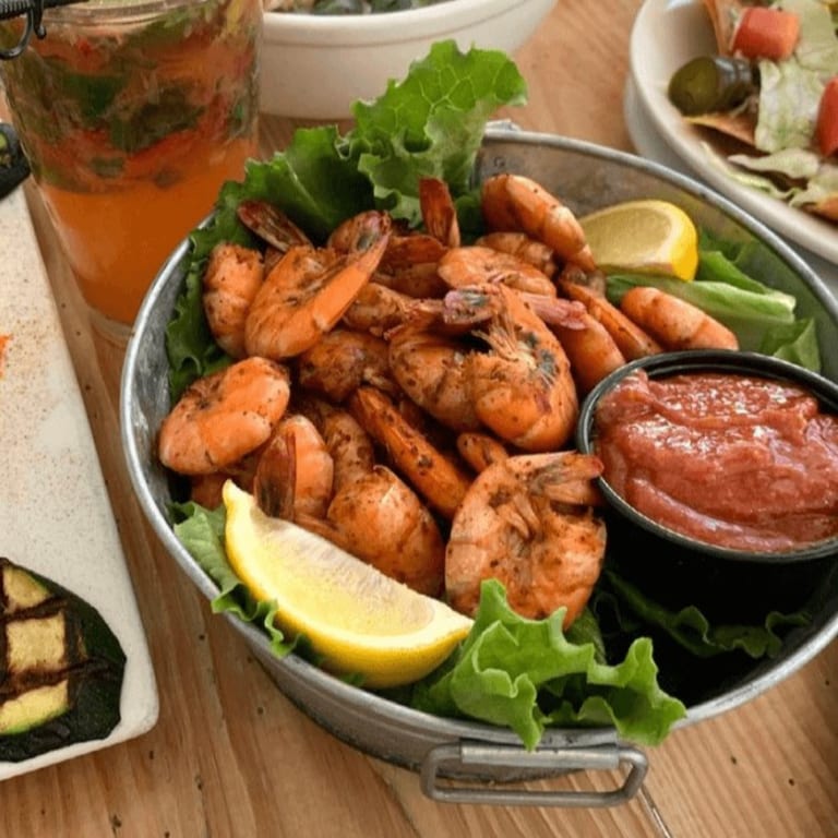 Succulent Shrimp Delights: Caribbean and Seafood Specialties