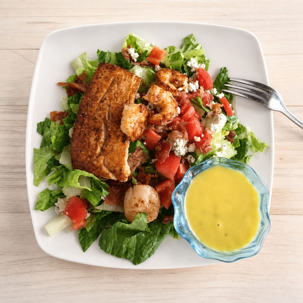 Mahi Trio Salad.