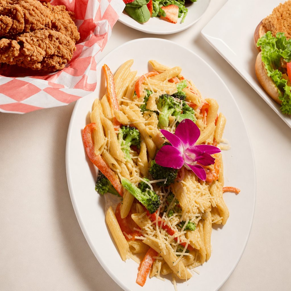 Veggie Mon Pasta.