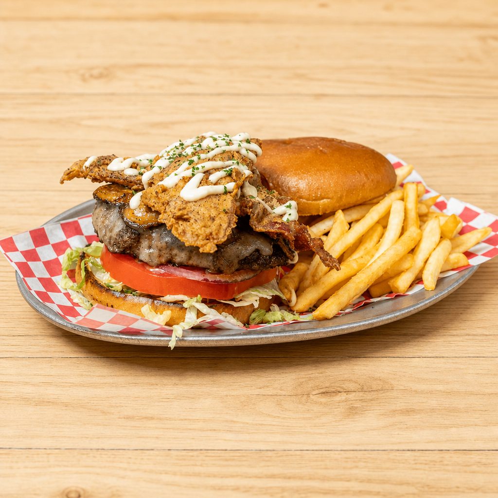 Bushwhacker Burger.