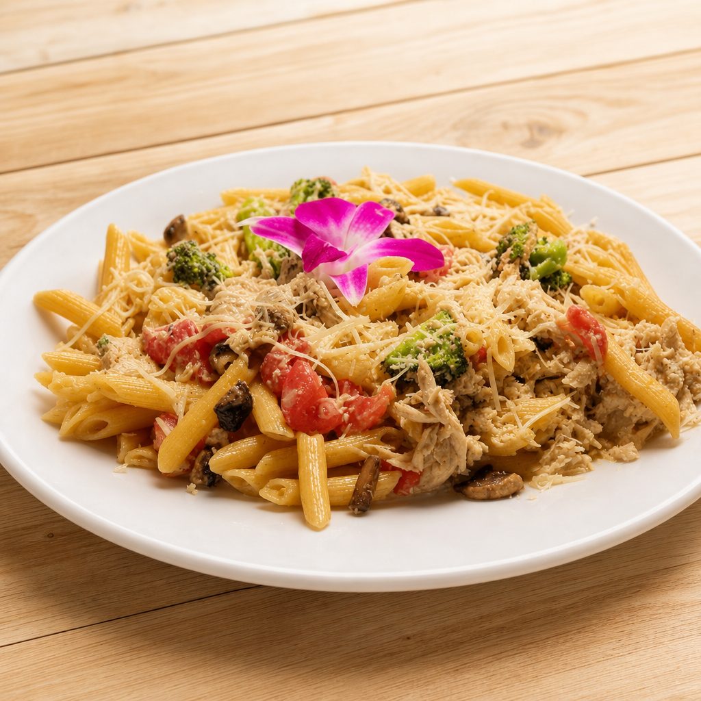Cruz Bay Penne Pasta.