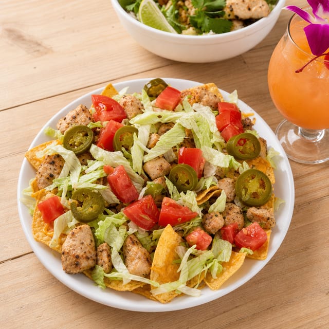 Chicken Nachos.