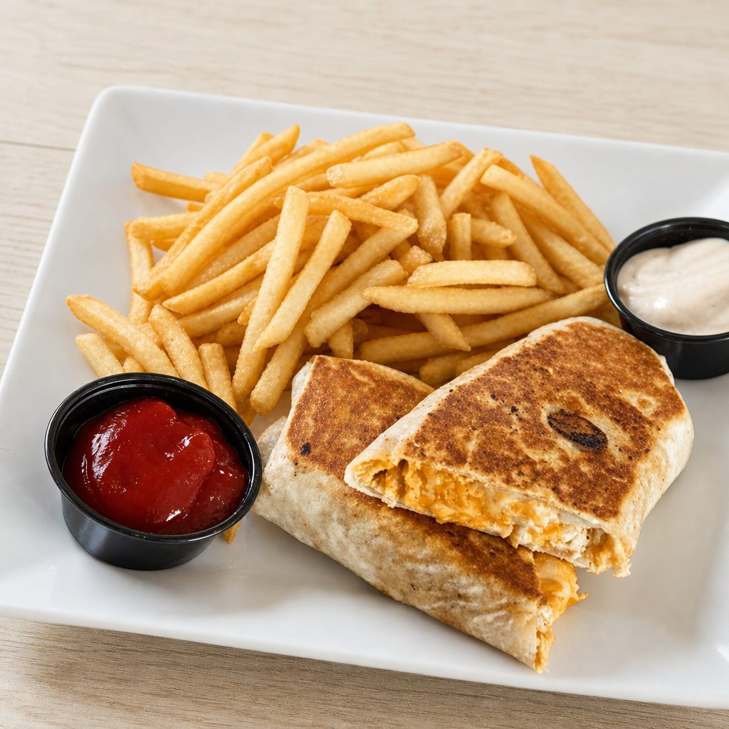 Buffalo Chicken Wrap.