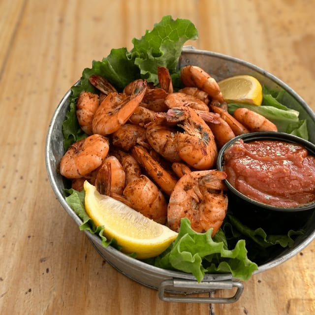 Peel-N-Eat Shrimp Bucket.
