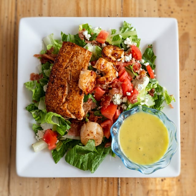 Mahi Trio Salad.