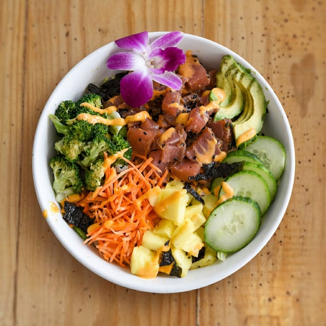 Tuna Poke Bowl.