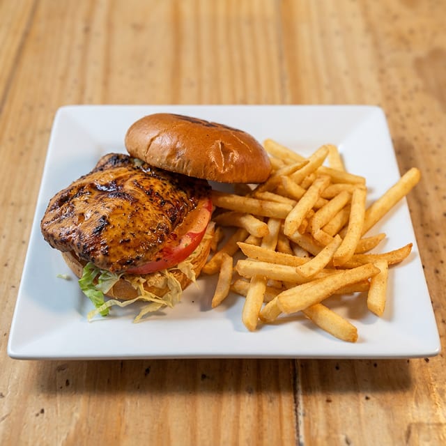 Jerk Chicken Sandwich.