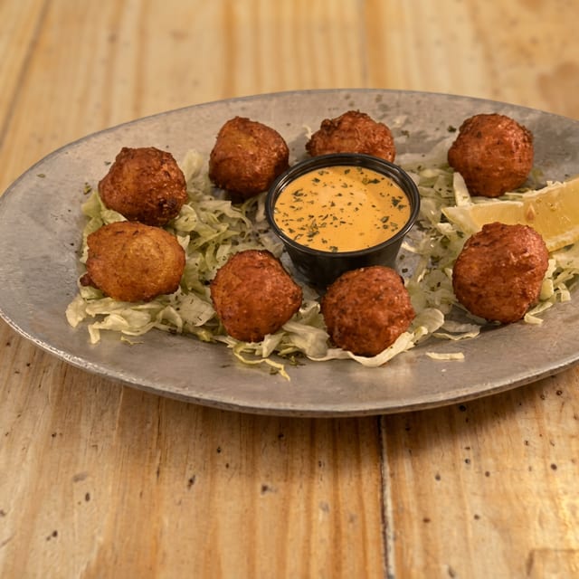 Conch Fritters.